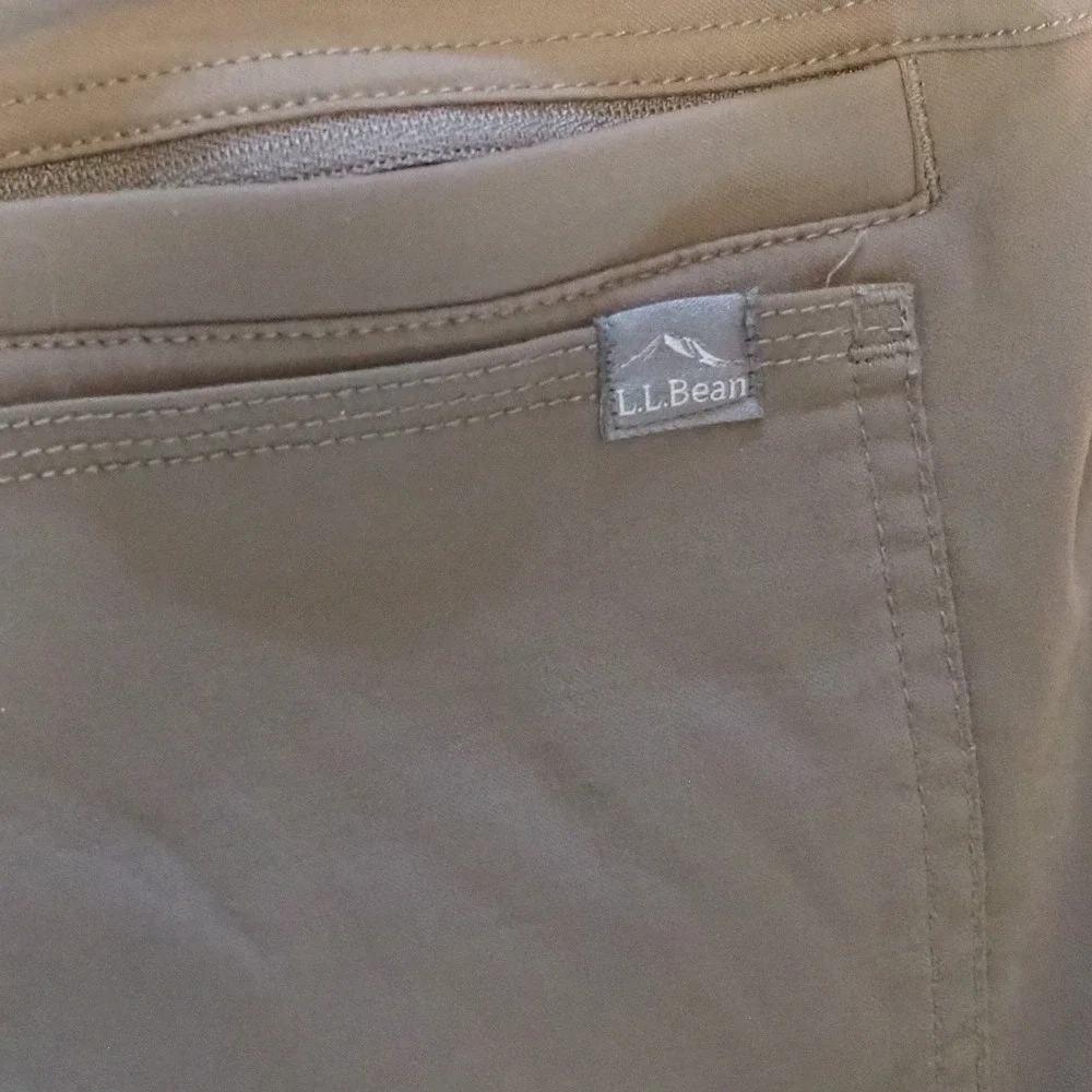 L.L.Bean Venturestretch Five Pocket Shorts Men's 40 W Olive Gray Outdoor 516049
